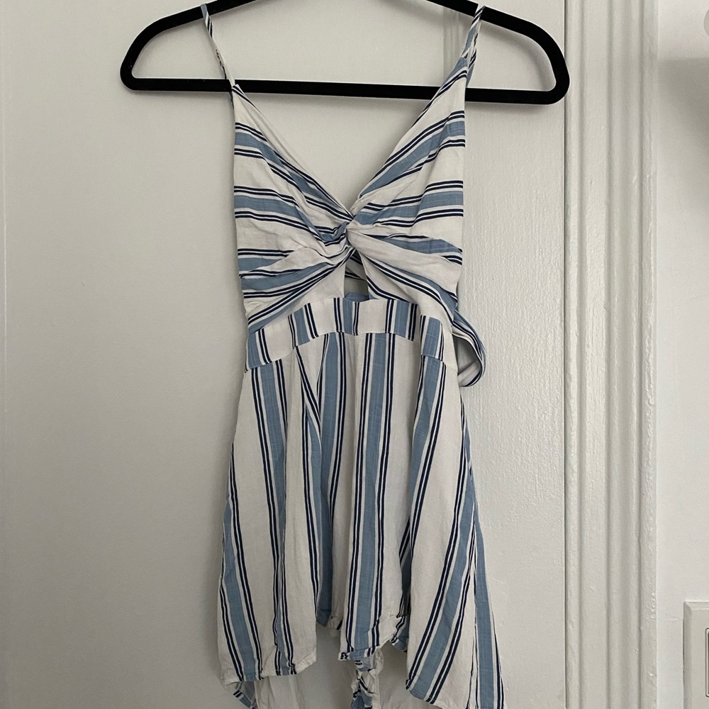 Striped Romper - Picture 4 of 4